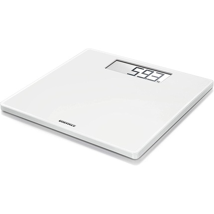 Цифровые весы Soehnle Style Sense Safe 100 с очень большим ЖК-дисплеем 3,5 см, белые