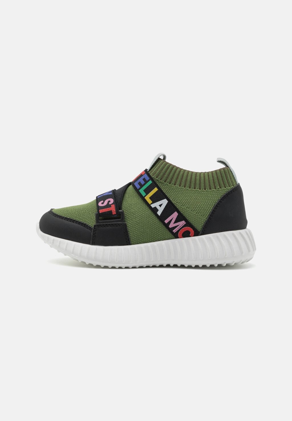

Слипоны Trainers Unisex Stella McCartney Kids, хаки
