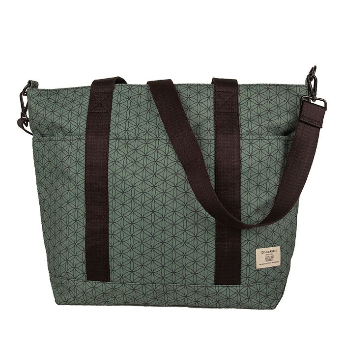 

Сумка Shopper из переработанного материала TO THE MARKET