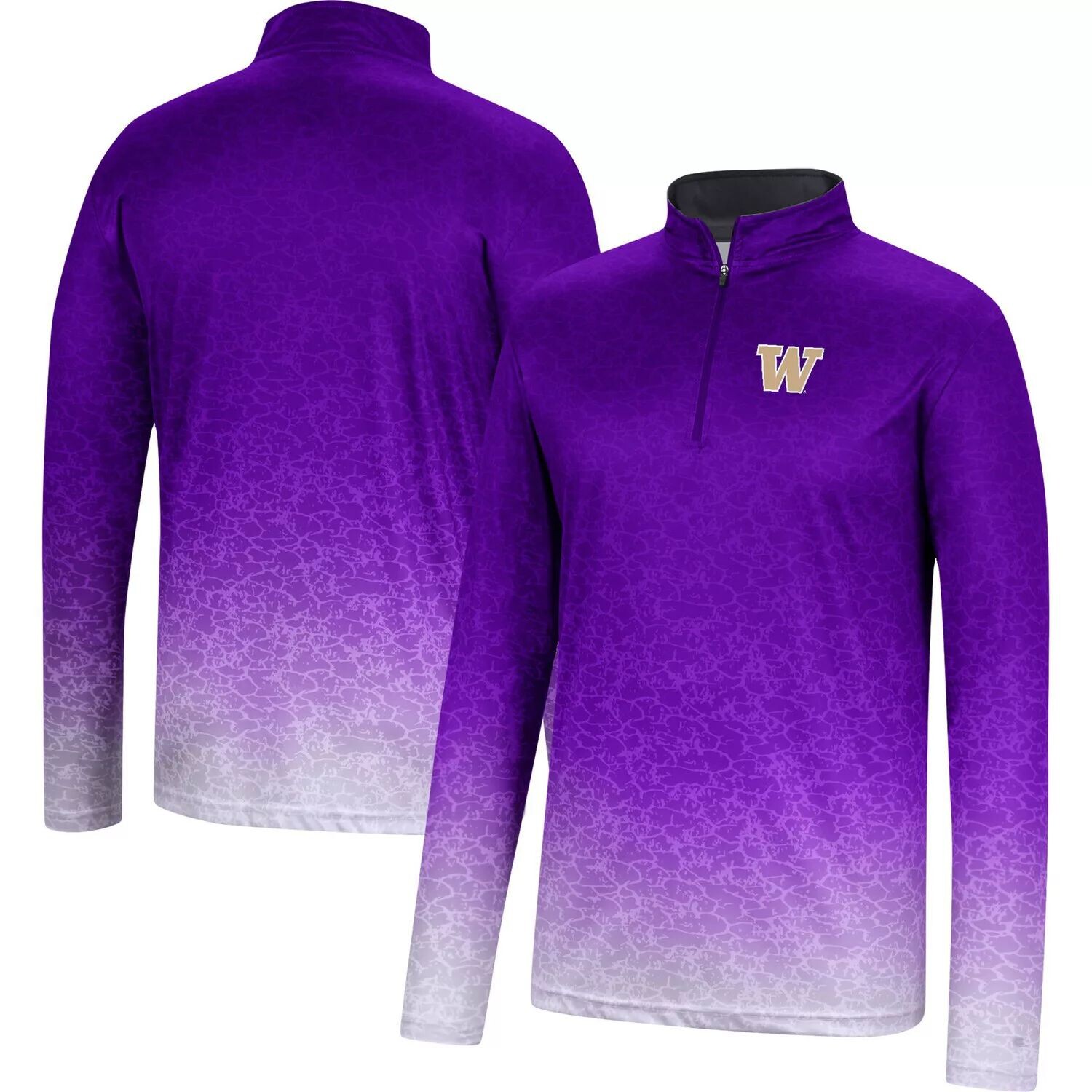 

Мужская фиолетовая ветровка с молнией четверти Washington Huskies Walter Colosseum, Фиолетовый