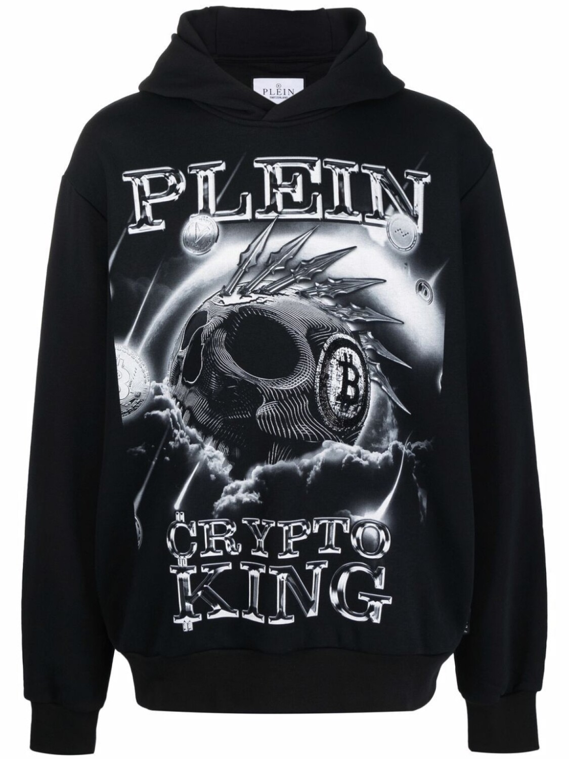 

Philipp Plein худи Crypto King, черный