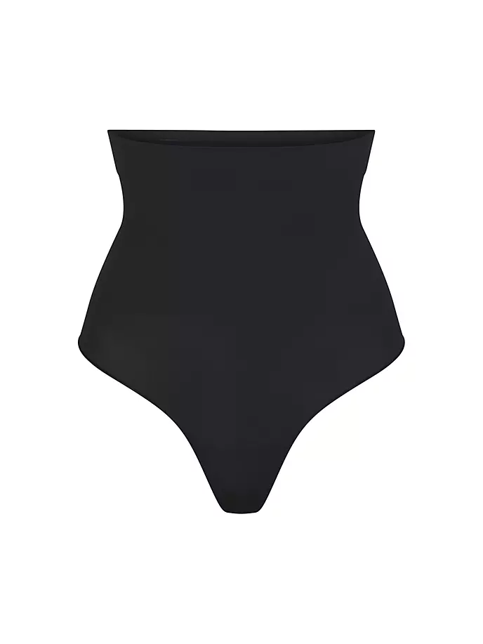 

Стринги Everyday Sculpt с высокой талией Skims, цвет onyx