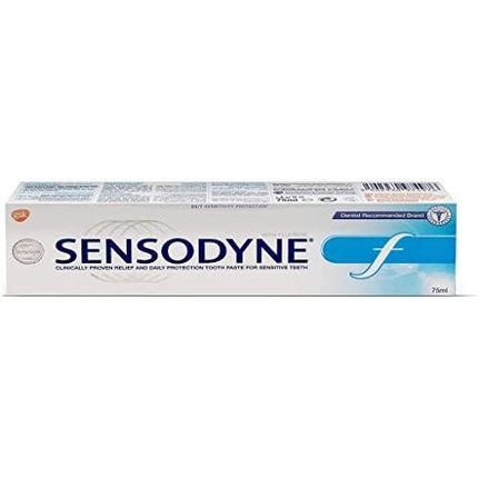 Зубная паста с фтором 75 мл, Sensodyne зубная паста sensodyne мгновенный эффект с фтором 75 мл