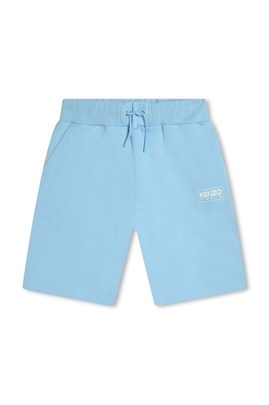 

Kenzo kids Детские хлопковые шорты, синий