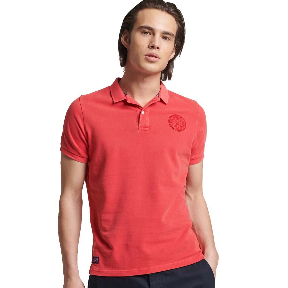 

Поло Superdry Vintage Superstate, красный