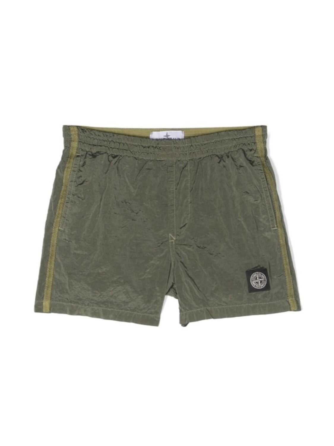 

Stone Island Junior плавки-шорты с нашивкой Compass, зеленый