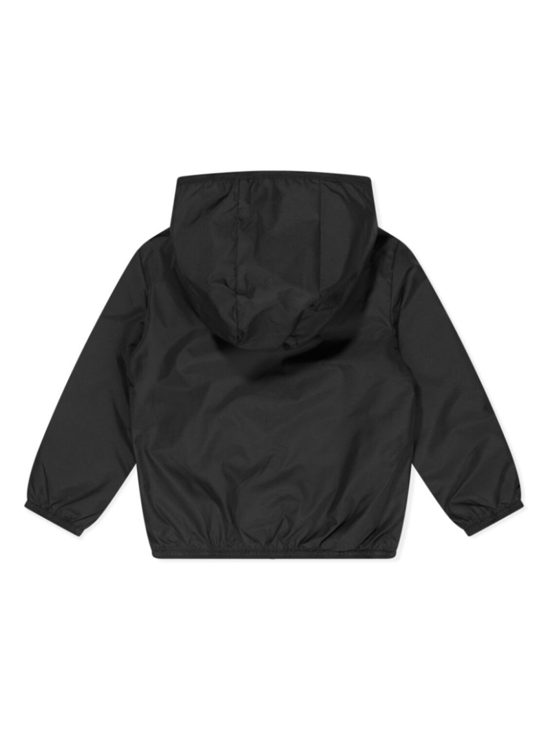 

Emporio Armani Kids куртка с капюшоном и логотипом, черный
