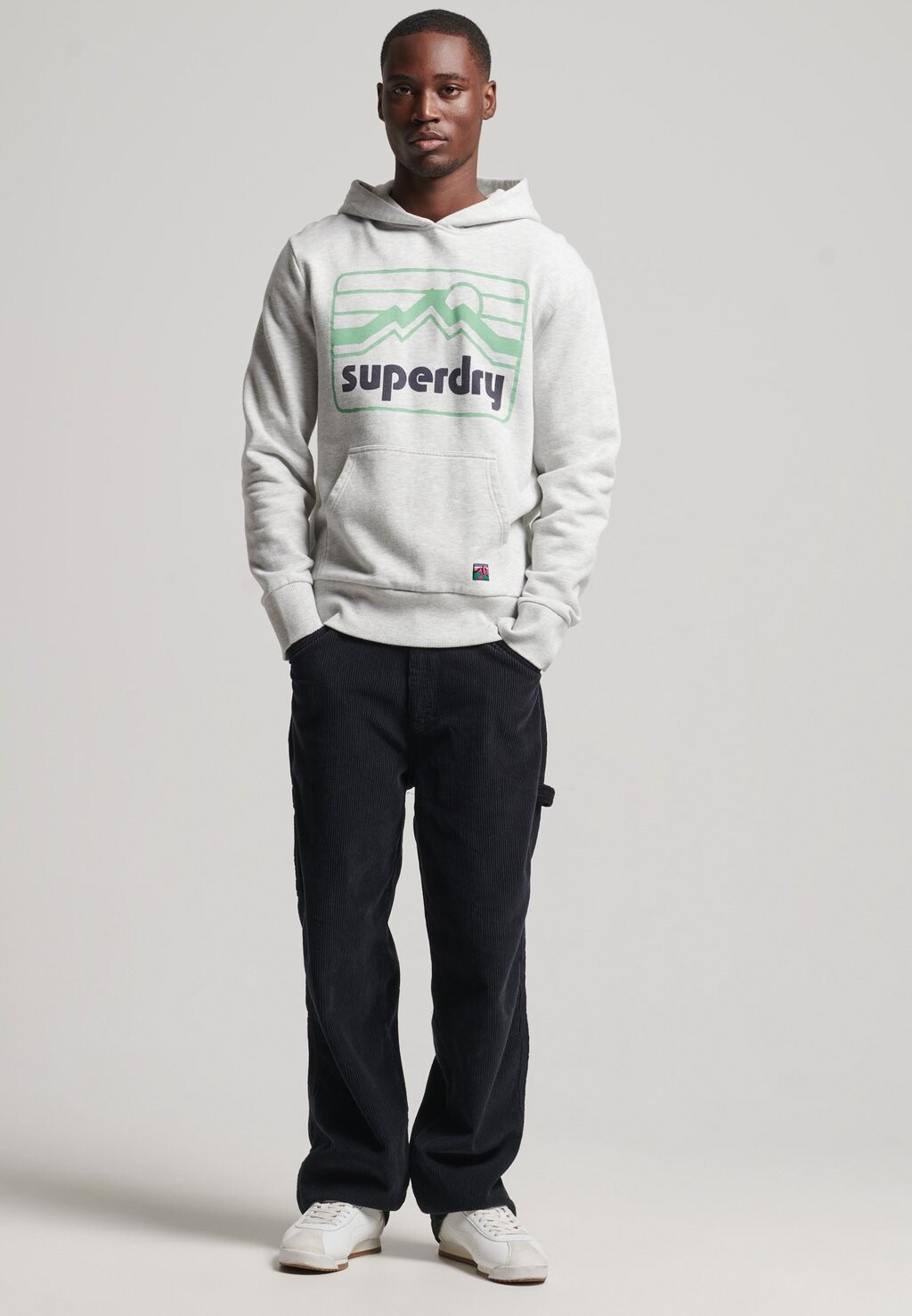 

Худи Superdry Collegepaita, Серый