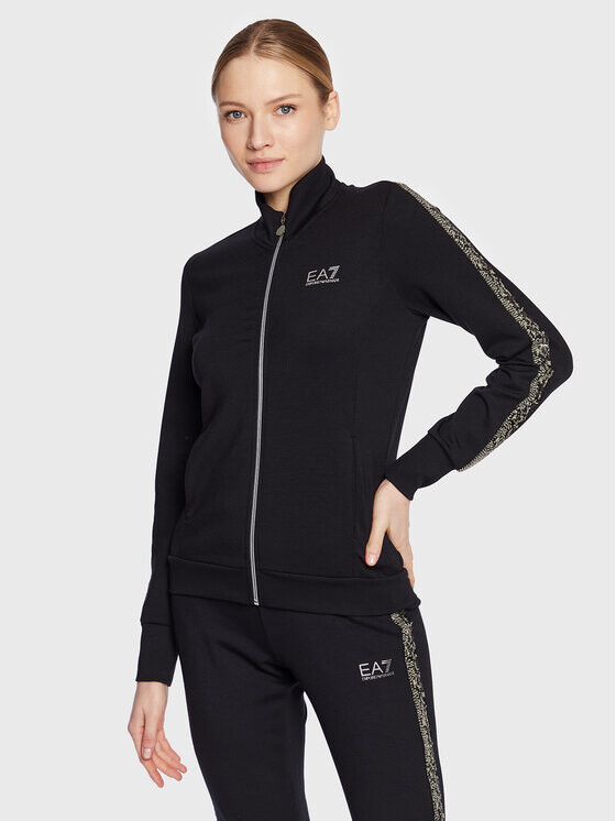 

Толстовка обычного кроя Ea7 Emporio Armani, черный