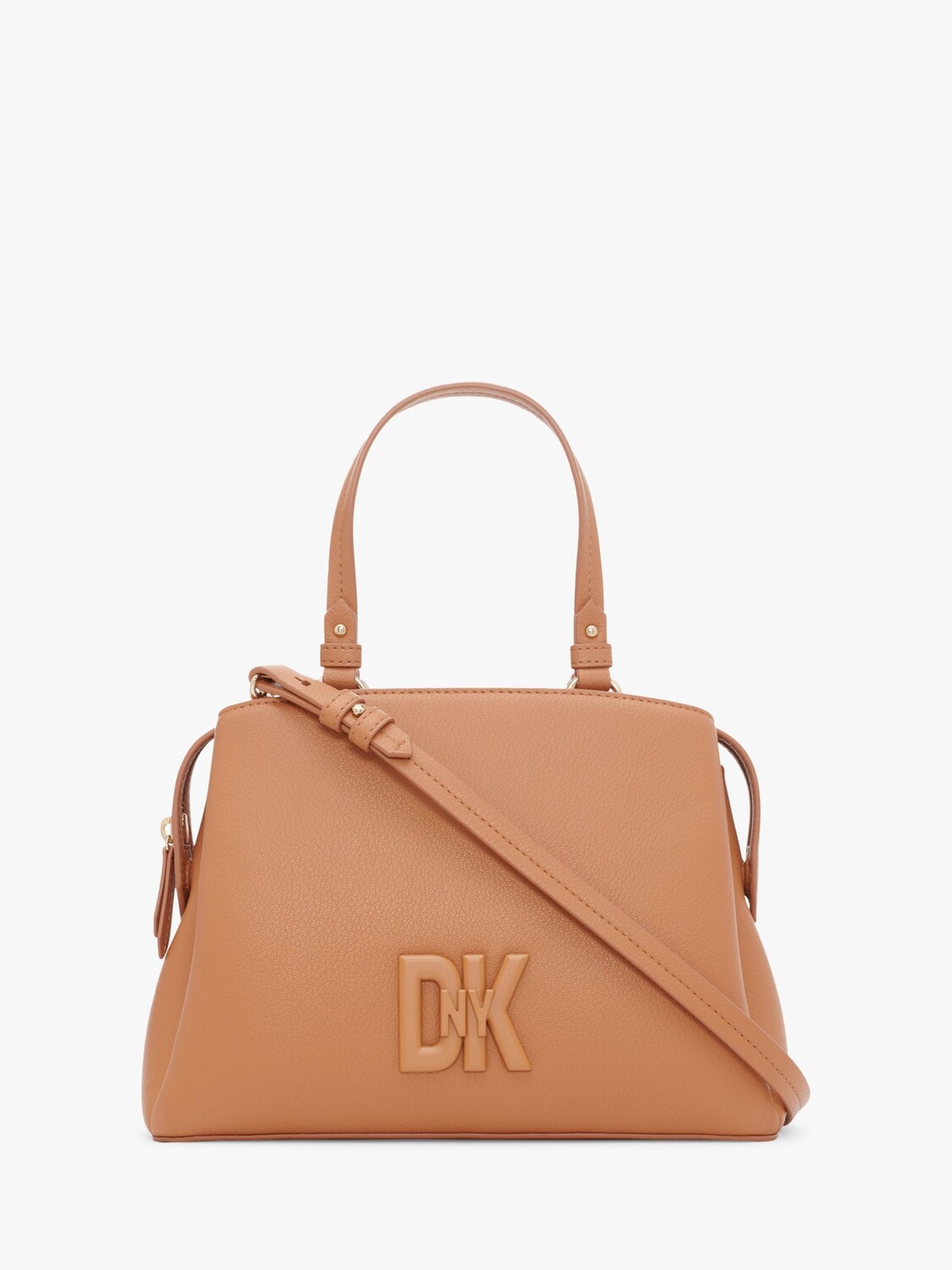 

Кожаная сумка через плечо DKNY Servent, карамель