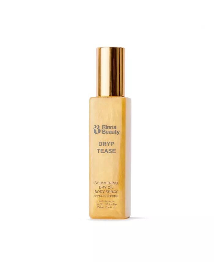 

Питательное масло-спрей для сухого тела Dryp Tease Rinna Beauty, цвет Shimmering