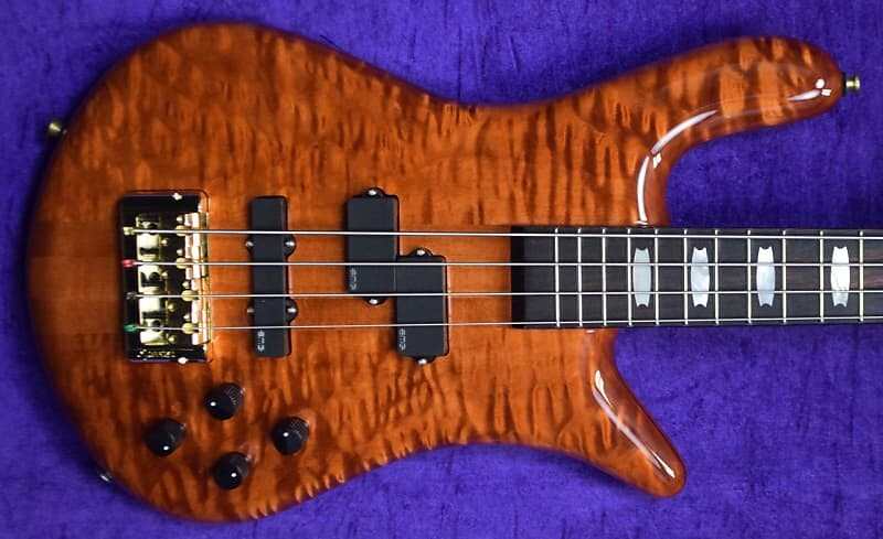 

Басс гитара Spector Euro 4LX Doug Wimbish Sign. Amber / Rosewood.