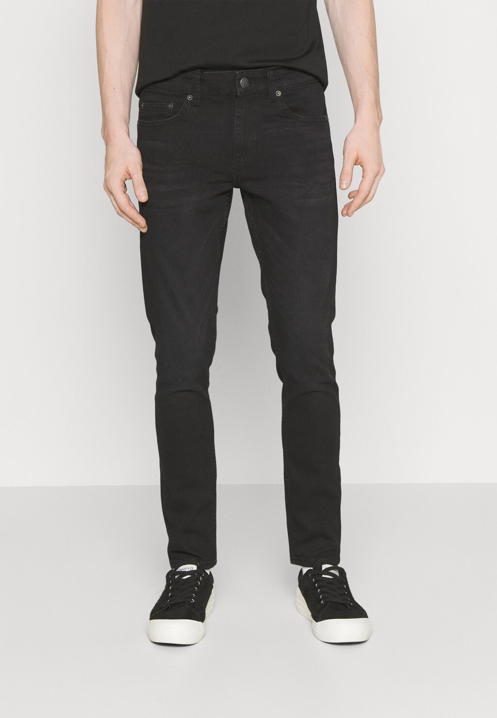 

Джинсы приталенного кроя ONSXXX WARP FIT Only & Sons, черный деним