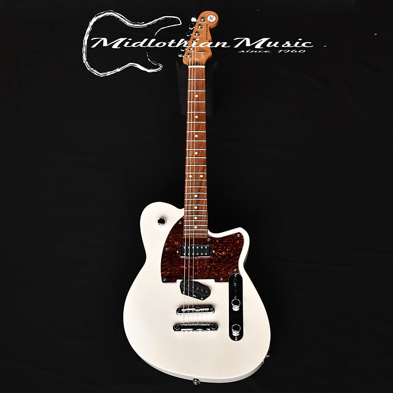 Электрогитара Reverend Buckshot - Roasted Pau Ferro Fingerboard - Electric Guitar Transparent White