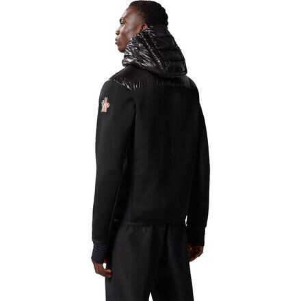 

Утепленная куртка на молнии с капюшоном – мужская Moncler Grenoble, черный