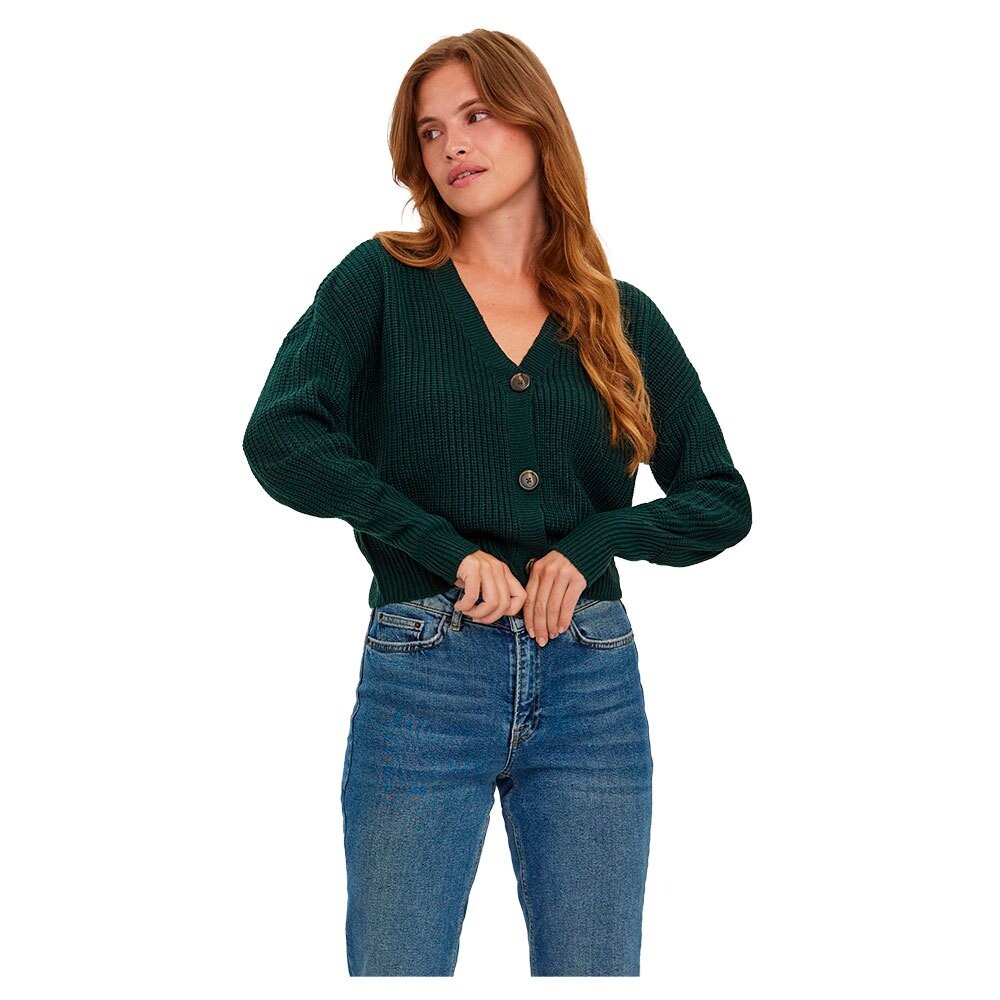 

Свитер Vero Moda Lea V Neck, зеленый