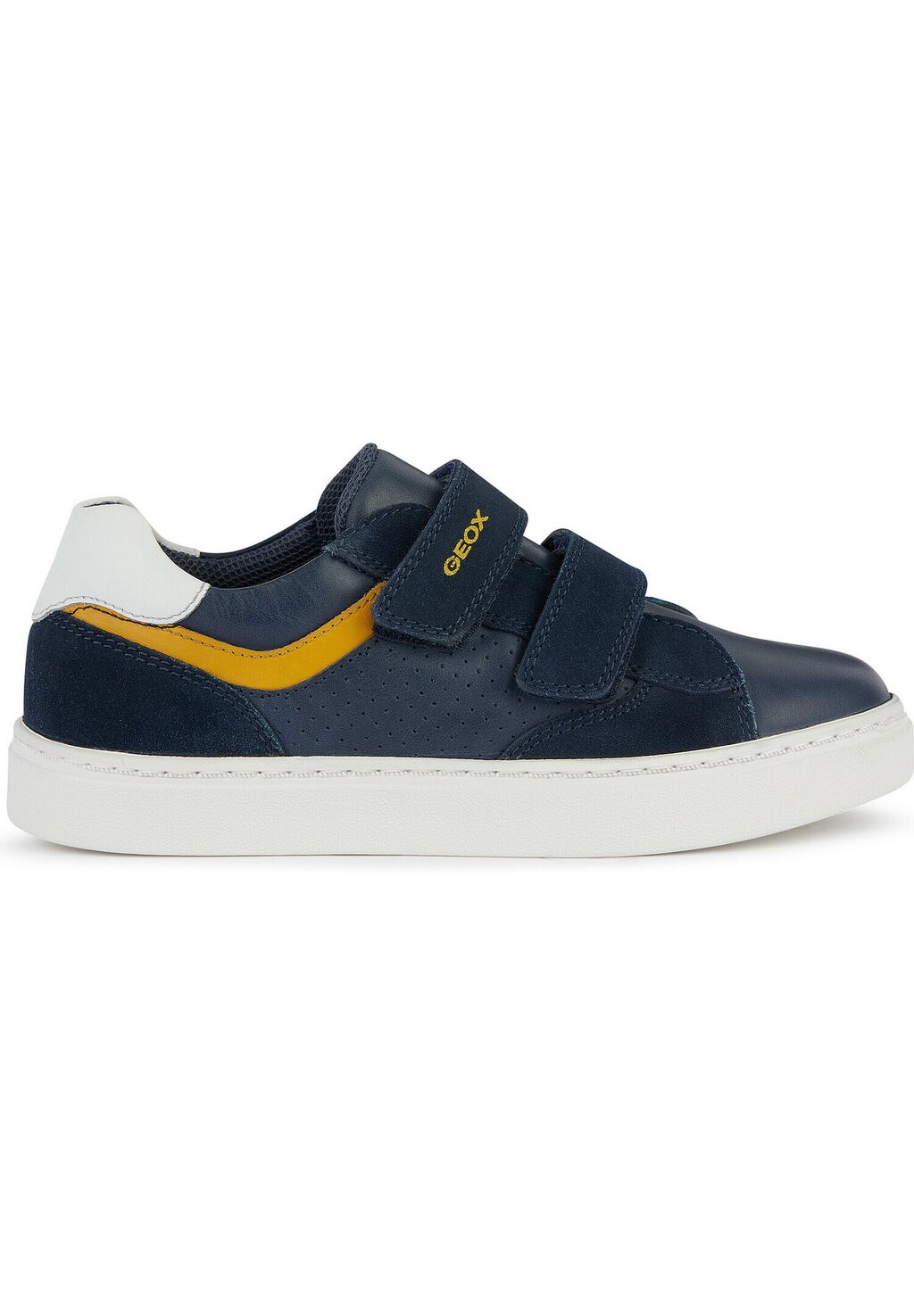 

Кроссовки низкие J NASHIK Geox, цвет navy yellow