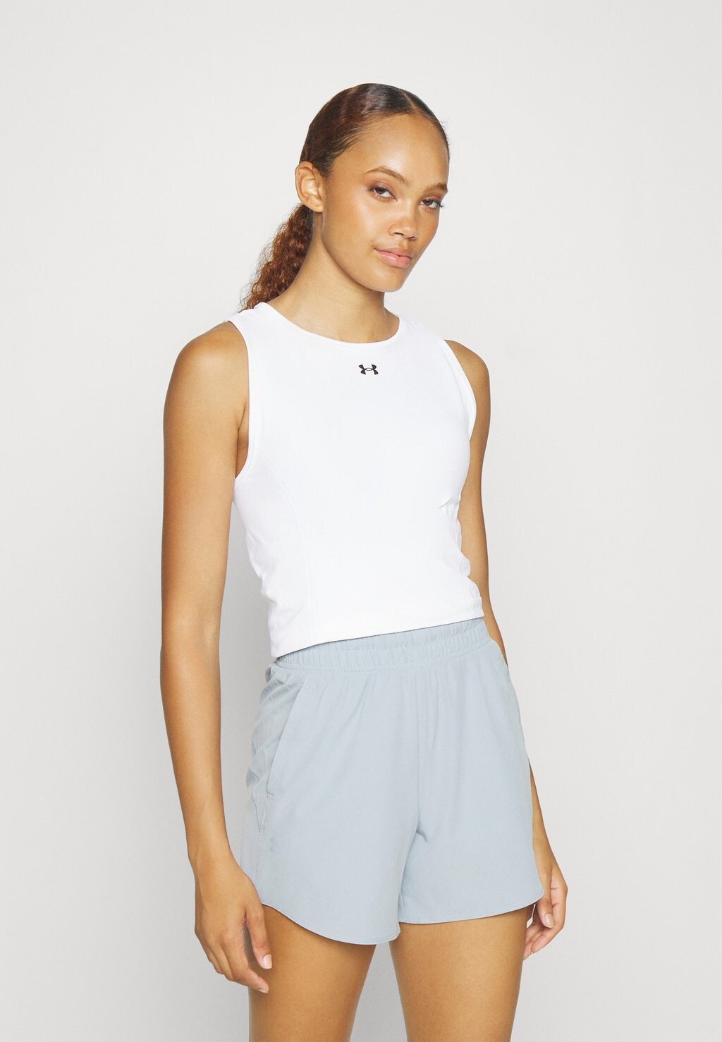 

Верх TRAIN SEAMLESS TANK Under Armour, белый/черный