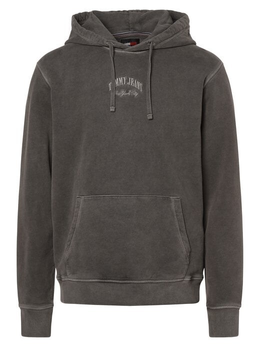 

Пуловер с капюшоном Tommy Jeans, серый