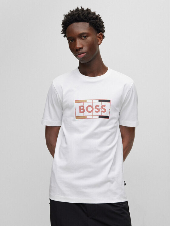

Футболка узкого кроя Boss, белый