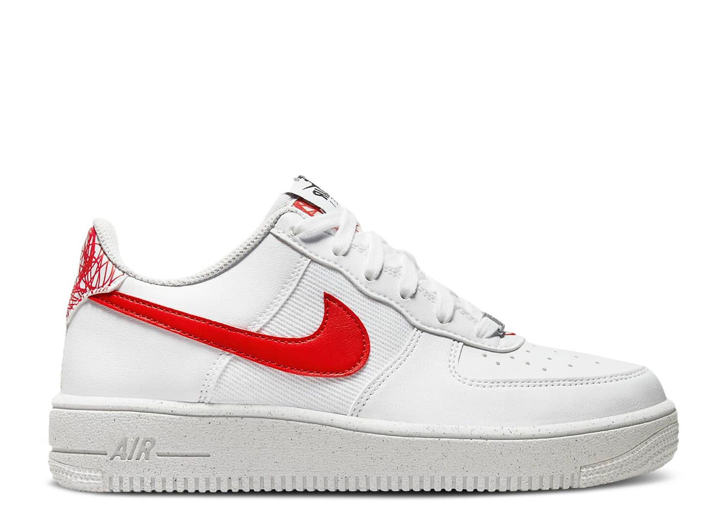 

Кроссовки Nike Air Force 1 Crater Next Nature Gs 'White Habanero Red', белый