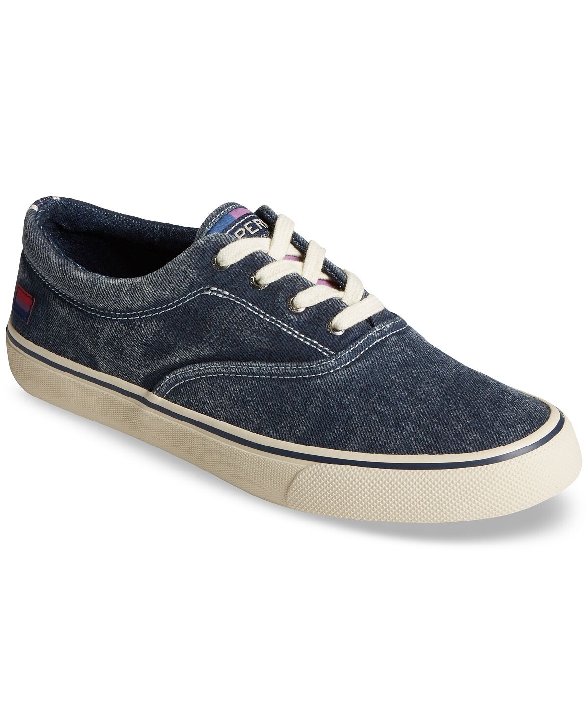 

Мужские хлопковые кроссовки на шнуровке Striper II CVO Pride Sperry