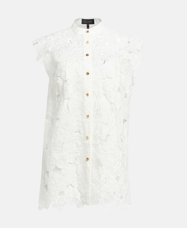 

Блузка без рукавов Escada, цвет Wool White