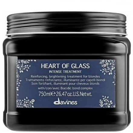 Укрепляющее и осветляющее средство для светлых волос, 750 мл Davines Heart of Glass Intense Treatment