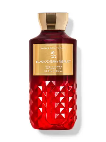 

Гель для тела Black Cherry Merlot, 10 fl oz/ 295 mL, Bath and Body Works