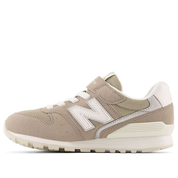 

Кроссовки 996 банджи шнуровка сверху ремешок широкий New Balance, серый