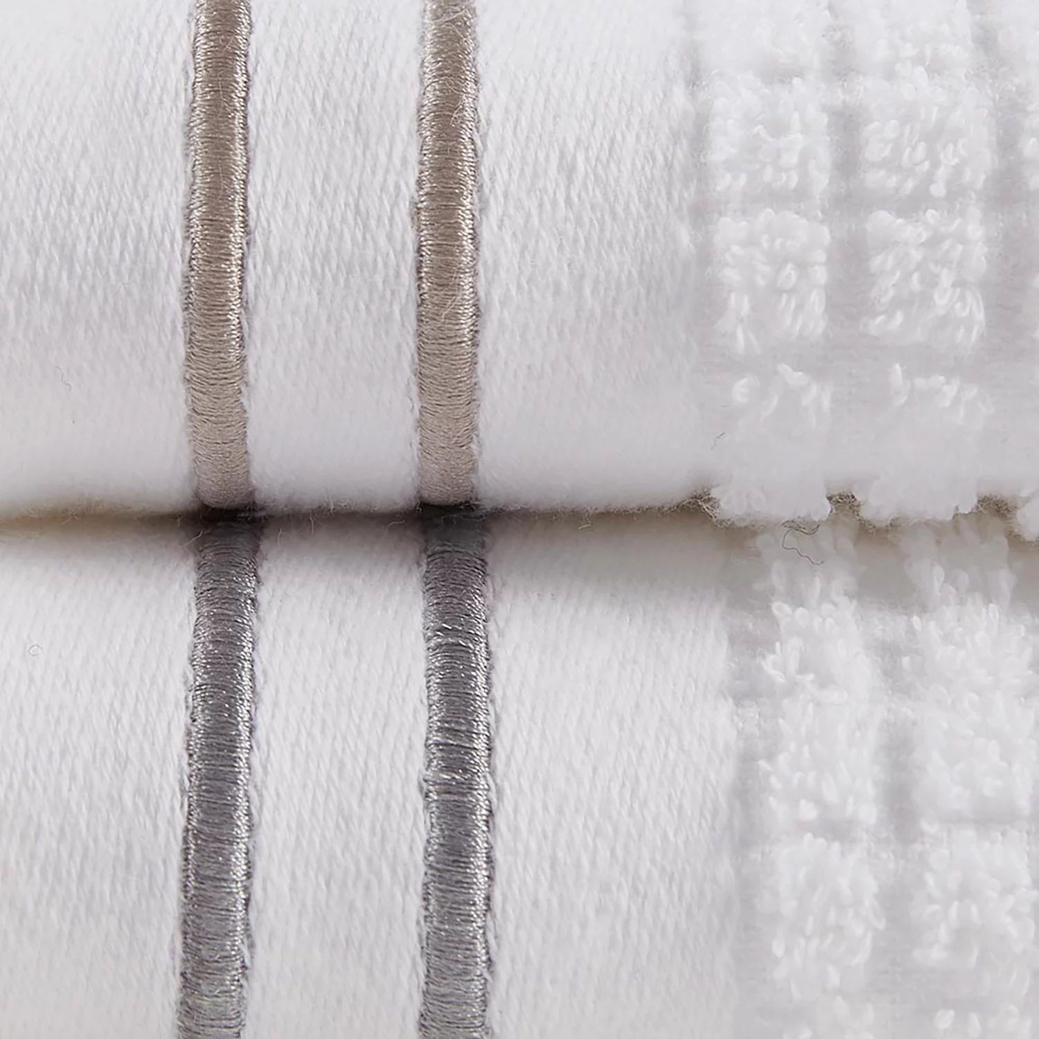 Вафельное полотенце для рук Sonoma Goods For Life Spa, серо-коричневый