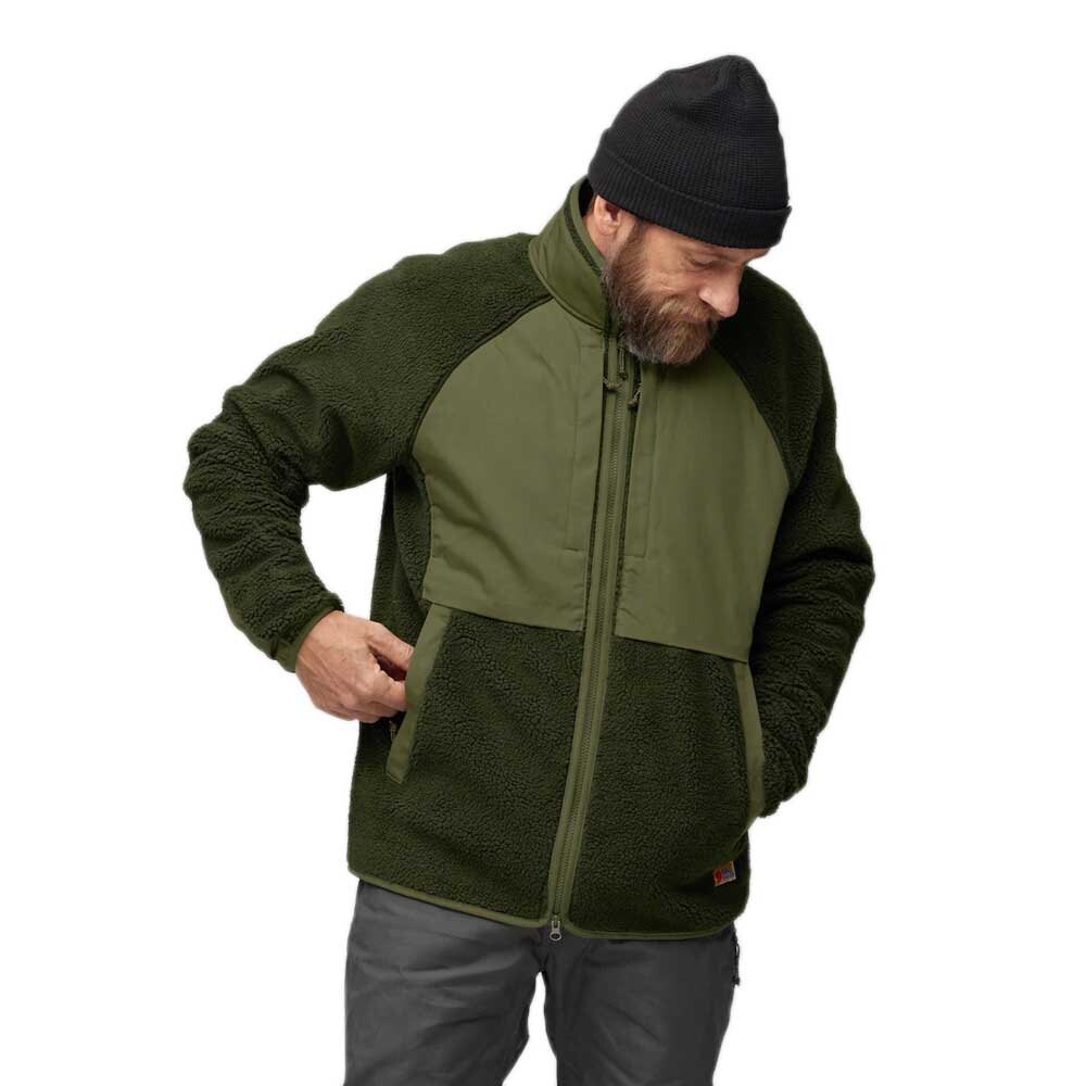 

Толстовка Fjällräven Vardag Pile, зеленый