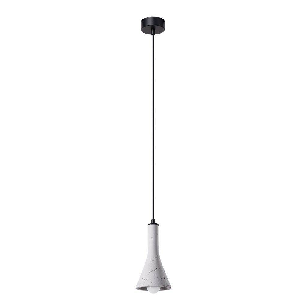 

Подвесной светильник REA 1 бетон 1xE14 12Вт бетон 125x12x12см Sollux Lighting, серый