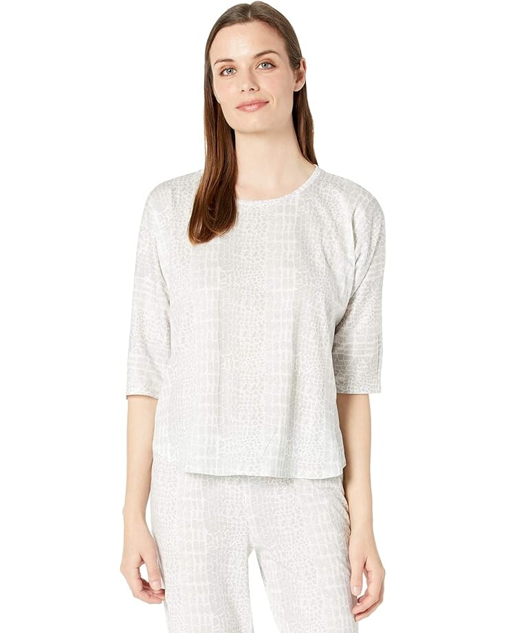 

Пижамный комплект Natori Animal Bliss Pima Modal Blend PJ Set, цвет Mink