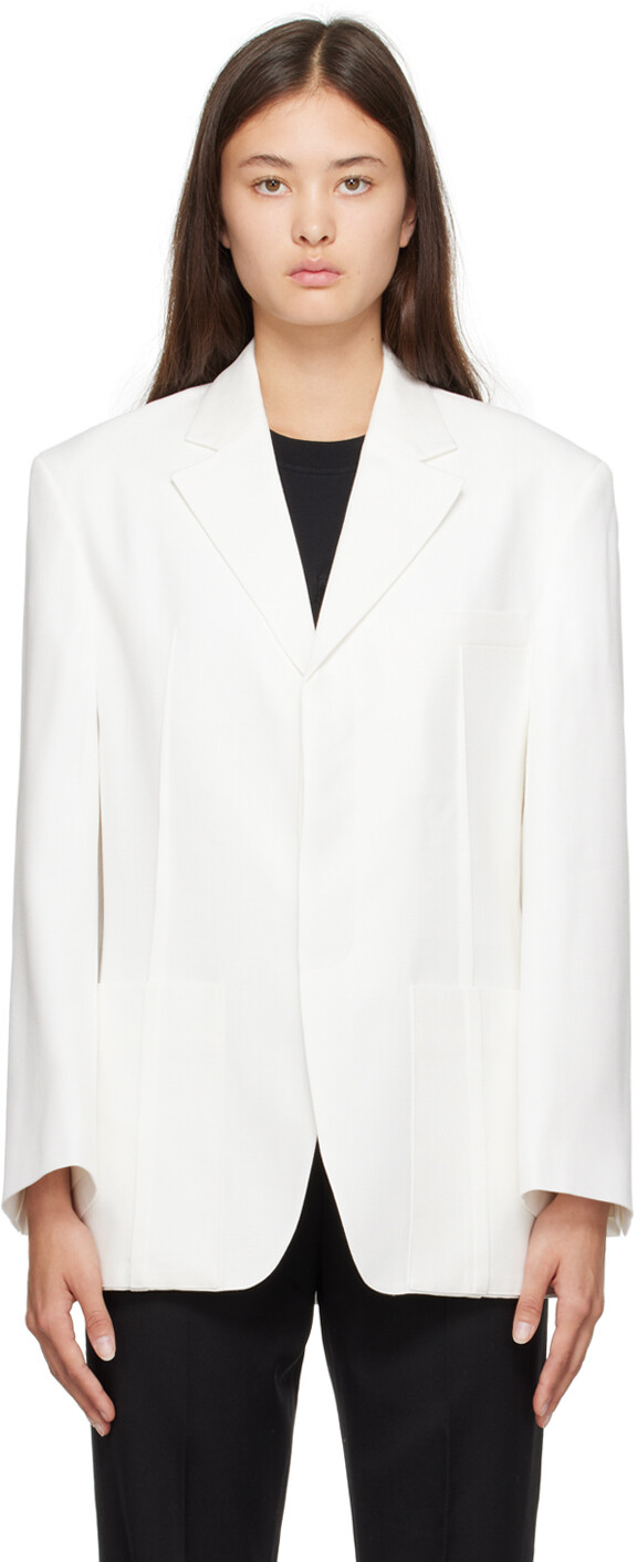

Белый пиджак Le Chouchou La Veste DHomme Jacquemus