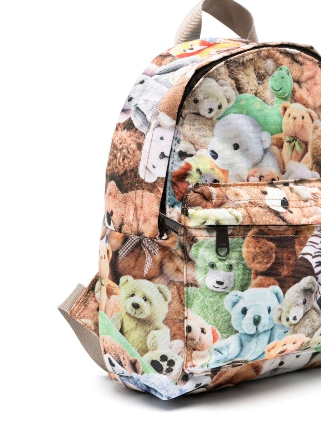 

Рюкзак с принтом Molo Teddy Friends, серый