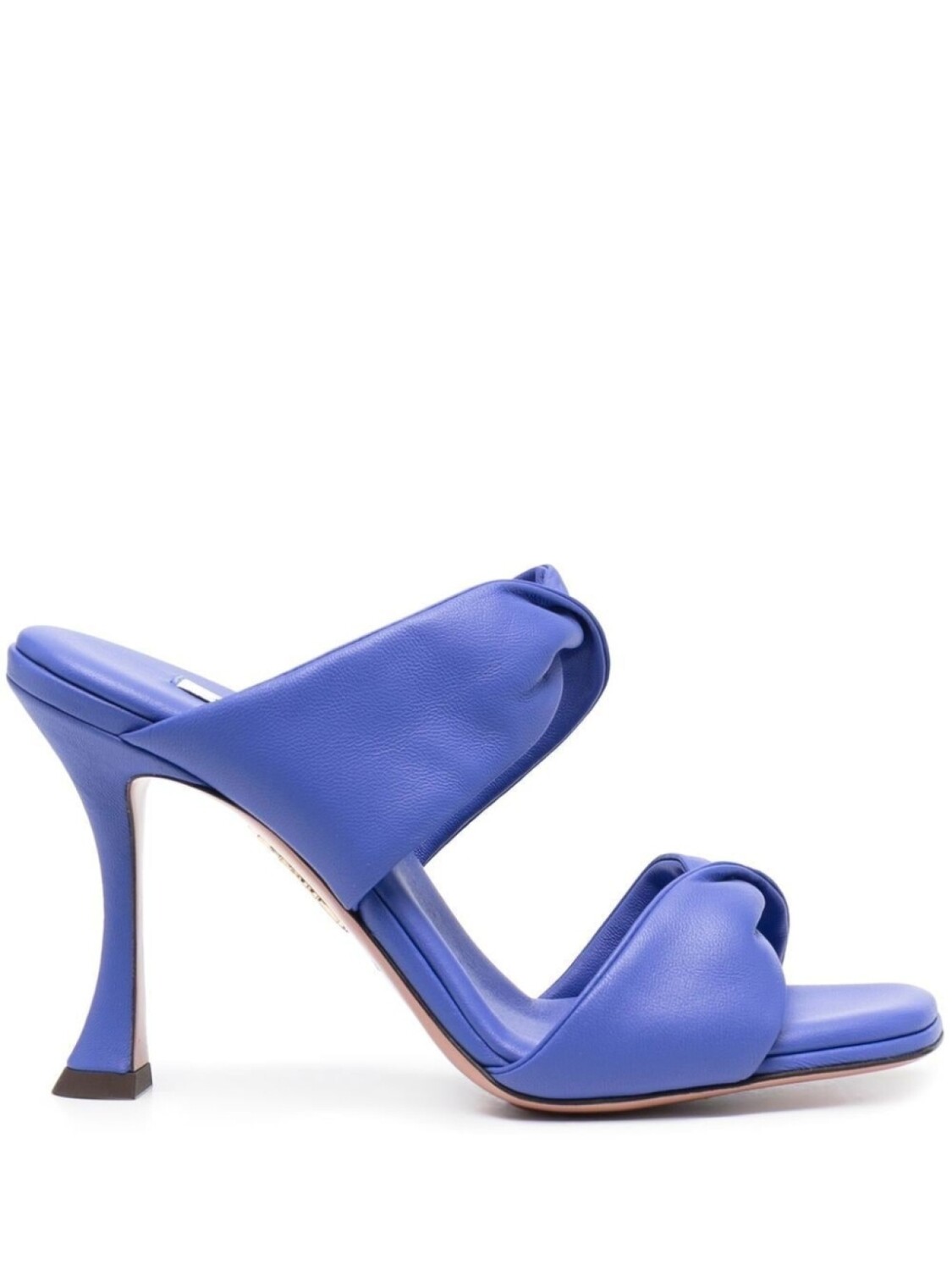 

Aquazzura босоножки с драпированными ремешками, синий