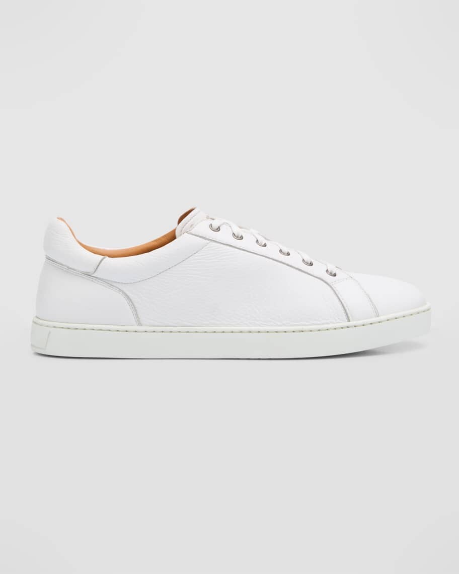 

Мужские низкие кеды Leve из мягкой кожи Magnanni