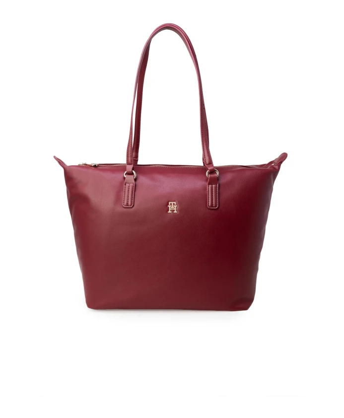 

Простая сумочка на молнии. Tommy Hilfiger, красный