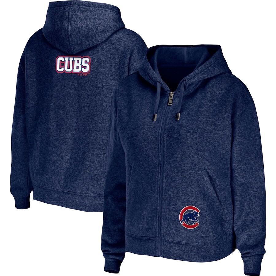 

Толстовка на молнии WEAR by Erin Andrews Chicago Cubs, нави