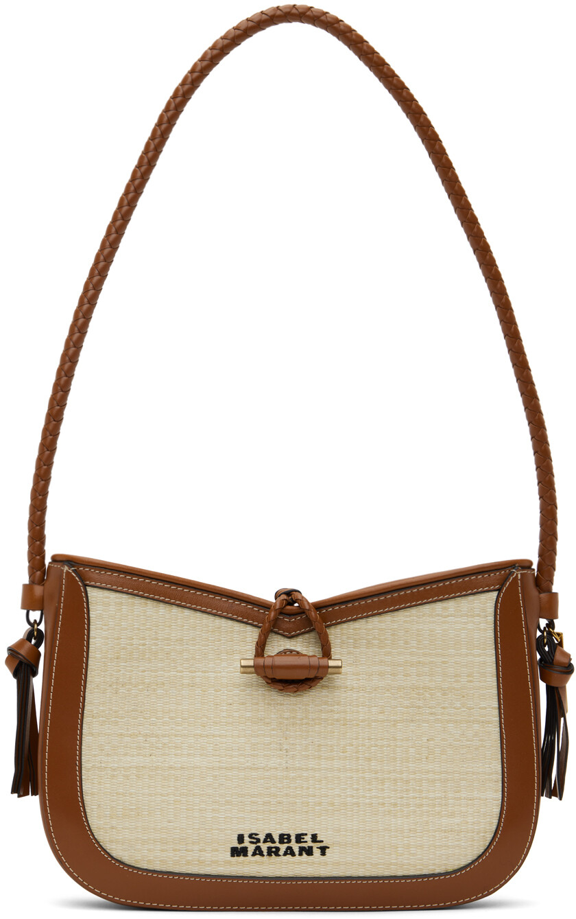 

Коричнево-бежевая сумка Vigo Isabel Marant