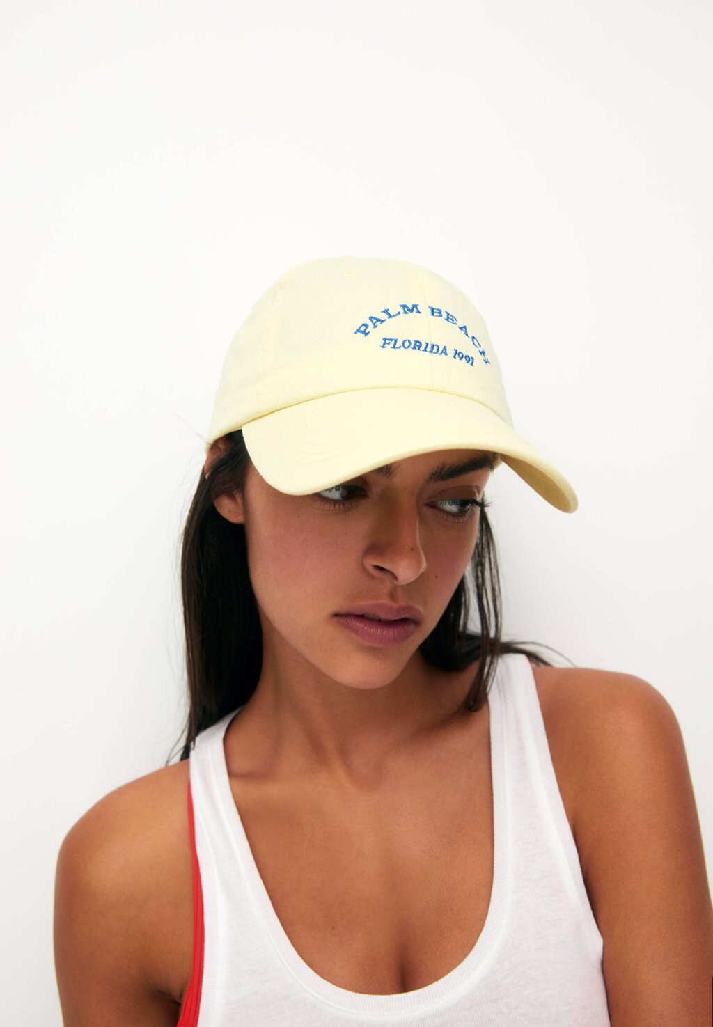 

Бейсболка PULL&BEAR, желтый