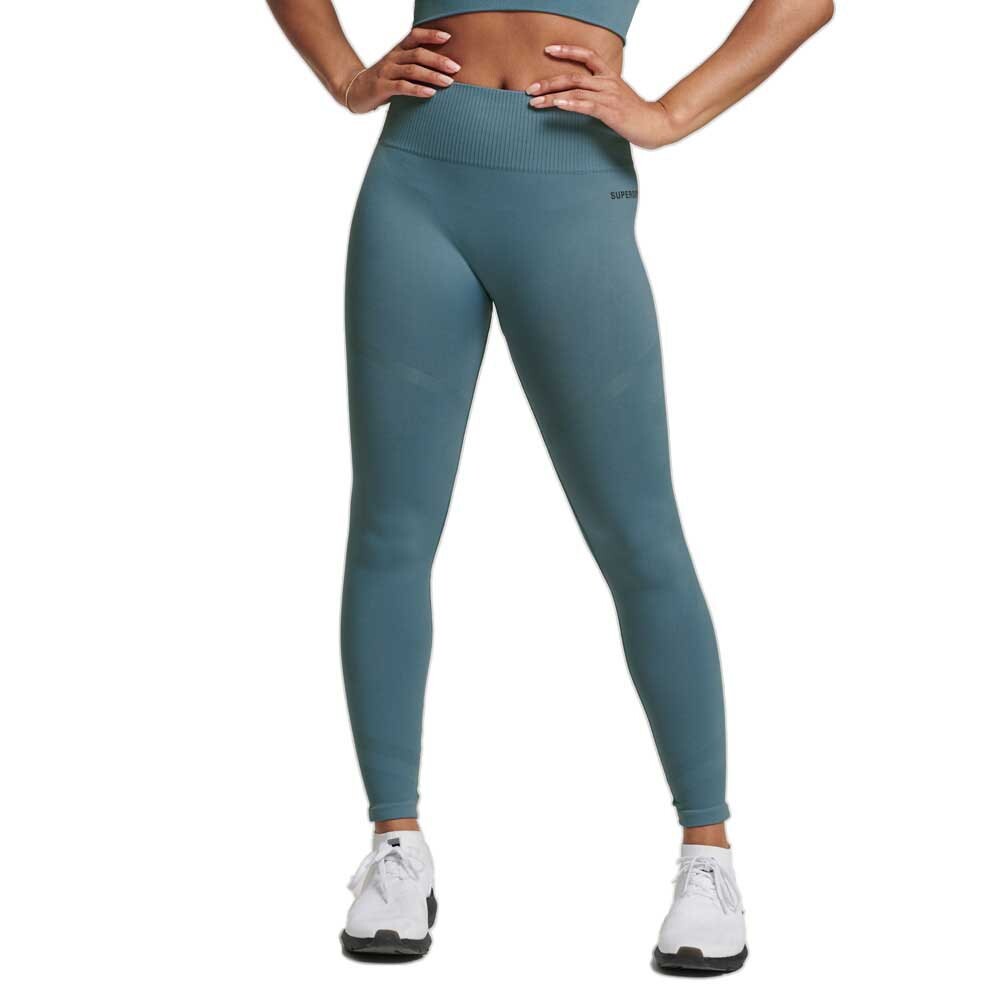 

Леггинсы Superdry Core Seamless 7/8, синий
