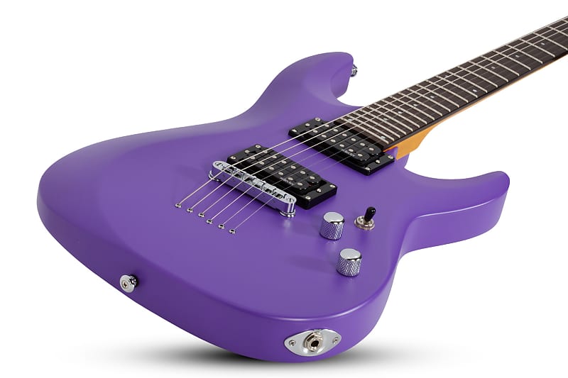 Электрогитара Schecter C-6 Deluxe Satin Dark Purple - 429-SDP электрогитара schecter c 6 deluxe satin dark purple