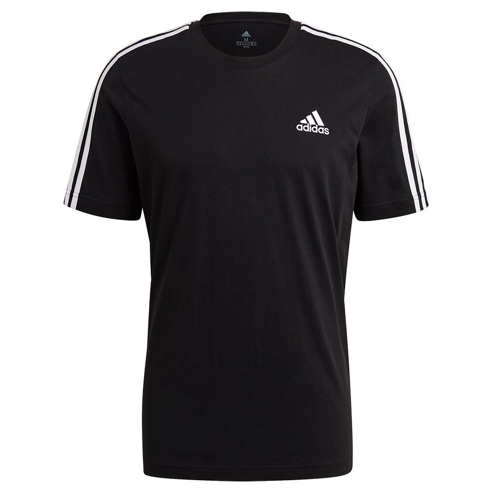 

Спортивная футболка adidas Essentials 3 Stripes, черный