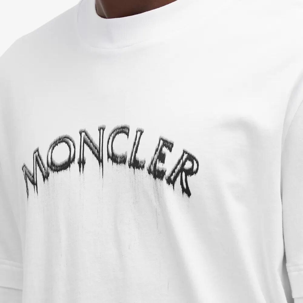 цена Moncler Футболка с коротким рукавом и логотипом Arch, белый