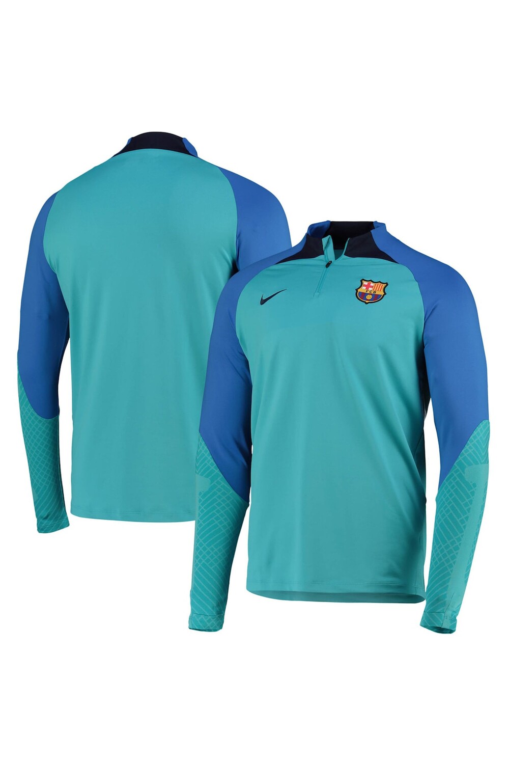 

Тренировочная толстовка Barcelona Strike Drill Nike, синий