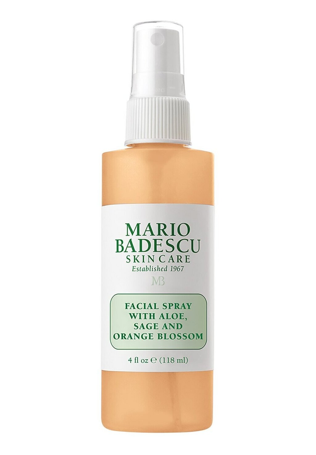 

Фиксирующий спрей и фиксирующая пудра FACIAL SPRAY ALOE, SAGE & ORANGE BLOSSOM Mario Badescu