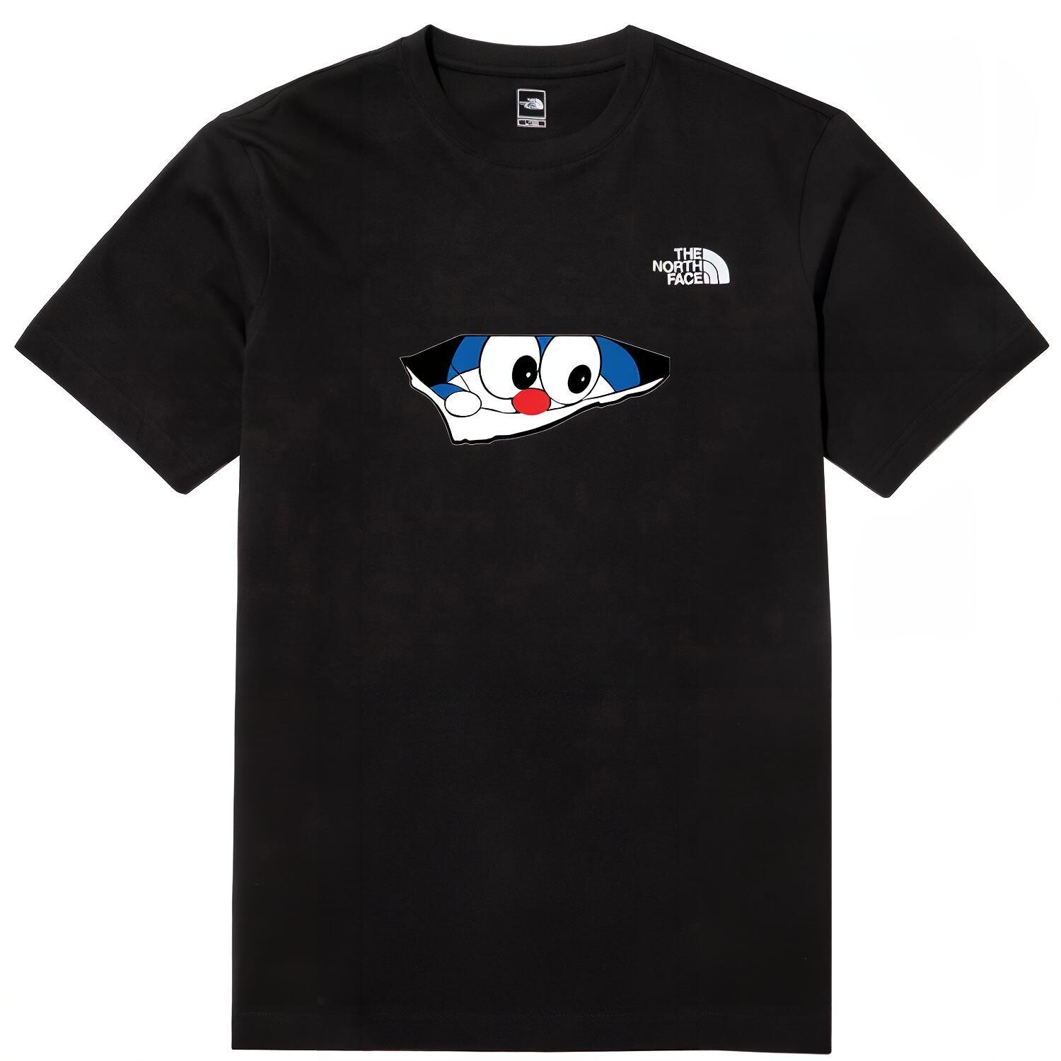 

Футболка унисекс черная The North Face, черный