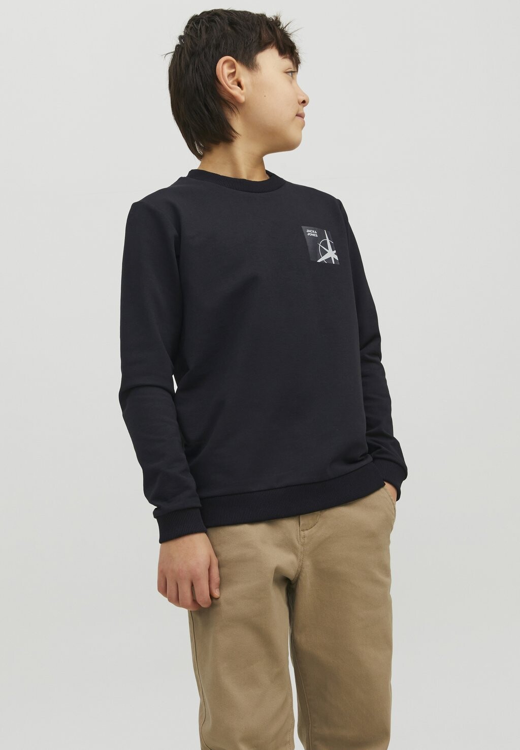 

Толстовка с капюшоном Jack & Jones Junior, черный